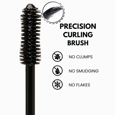 Ocean Dense mascara close up brush texture dramatic lashes ماسكارا لقطة مقربة