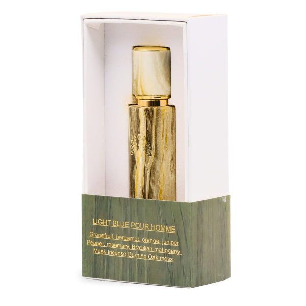 Light Blue Pour Homme EDP 30ml – Men 30ml Eau de Parfum Bottle - Long Lasting Luxury Fragrance for Men & Women UAE GCC | عطر فاخر 30 مل