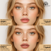 Velvet Smooth lip liner close up creamy texture matte finish قلم تحديد شفاه لقطة مقربة