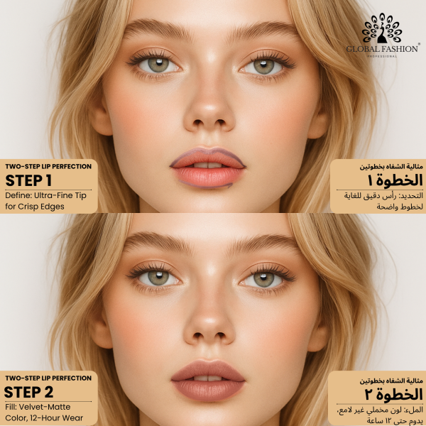 Velvet Smooth lipliner waterproof velvet matte precision contour محدد شفاه مطفي