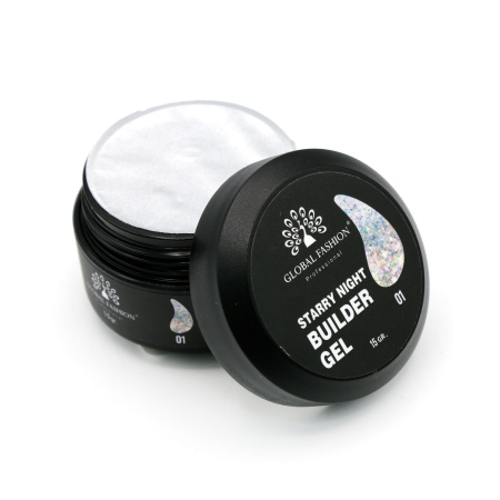 Global Fashion Starry Night Builder Gel – 15g | Professional Nail Extension Gel
جل بيلدر ستاري نايت من جلوبال فاشن – 15 جرام | جل تمديد أظافر احترافي
