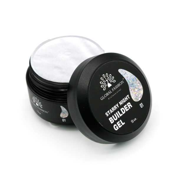 Starry Night Builder Gel – Global Fashion | 8 Shimmer Nail Colors
ستاري نايت بيلدر جل – جلوبال فاشن | 8 ألوان براقة للأظافر
