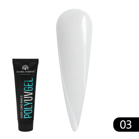 Polygel with shimmer (Polygel with shimmer) Global Fashion 30 g 03