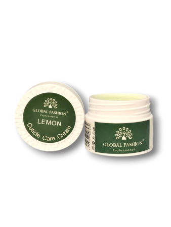 Cuticle cream in a jar, Global Fashion, cuticle care cream, Lemon