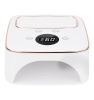 Global Fashion 48W UV/LED Nail Lamp – Cordless Auto Sensor, SUN M6 | White