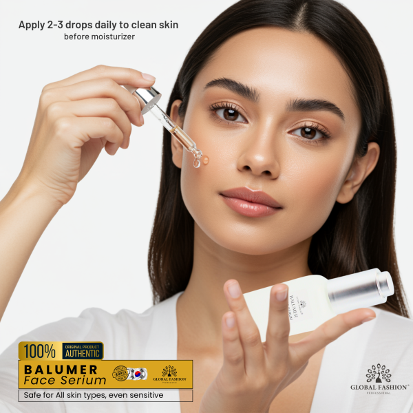 BALUMER Face Serum 50ml Face Serum Bottle 50ml - Anti Aging Hydrating Skincare Serum UAE GCC | سيروم للوجه