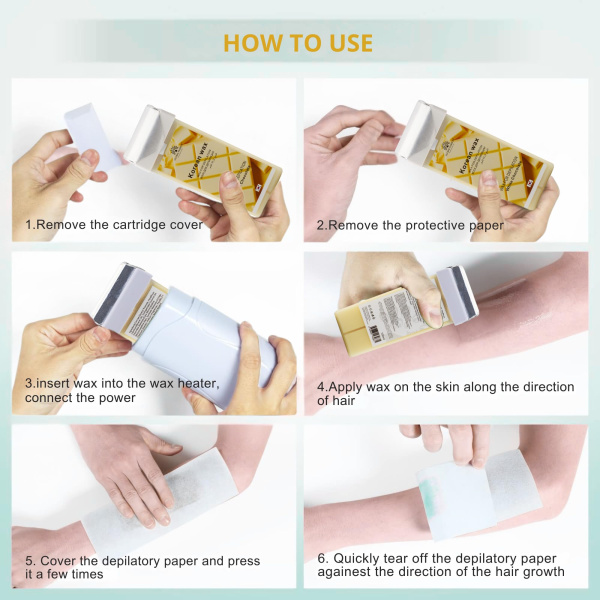 Roll-On Wax Cartridge 400ml – Hair Removal | White Chocolate Roll On Wax Cartridge Hair Removal | شمع رول
Roll-On Wax Cartridge 400ml – Hair Removal | White Chocolate Paraffin Wax Skin Treatment | شمع بارافين