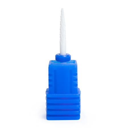 Ceramic cuticle attachment M 3/32 Small Cone (c), blue notch