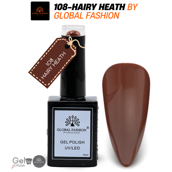 Mint Moods Nail Polish 15ml UV LED | 108-Hairy Heath 1p Blue Mint Gel Nail Polish Bottle 15ml - UV LED Soak Off Nail Color UAE GCC | طلاء أظافر جل