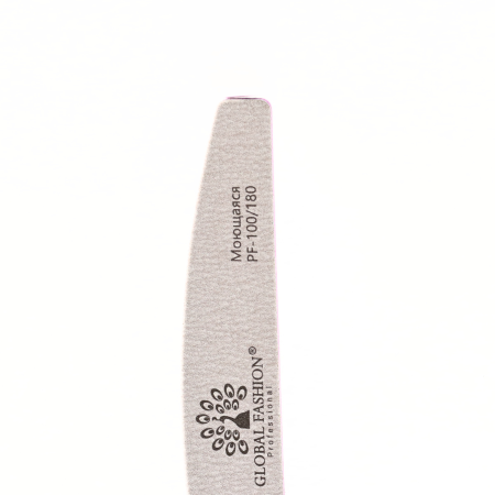 Global Fashion Nail File 100/180 – Professional Emery Board for Acrylic & Gel
