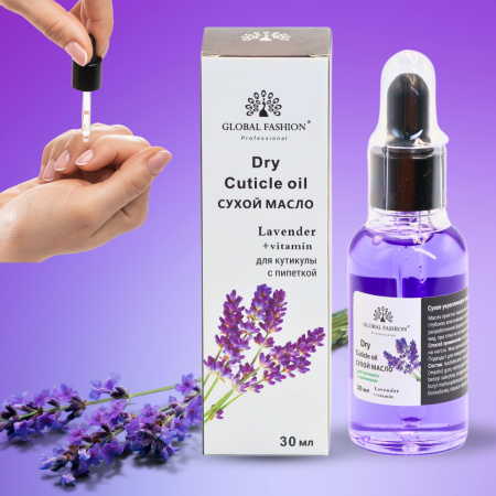 Global Fashion Cuticle Oil – Natural Blend of Olive, Coconut, Lavender, Rosemary & Jojoba Oils
