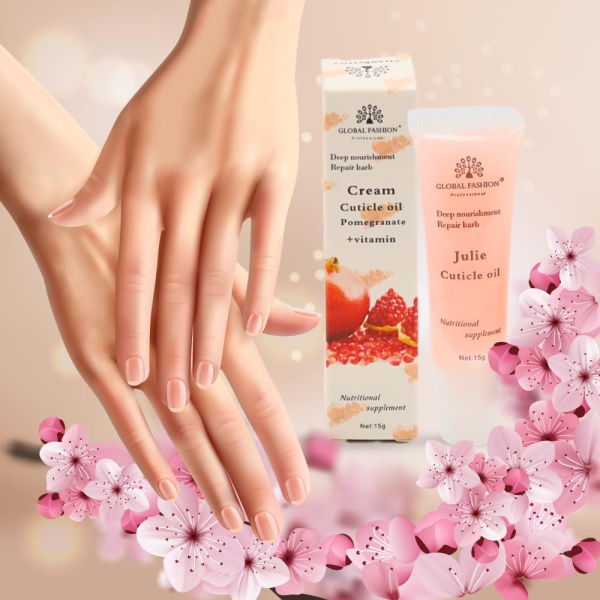 Cuticle Oil Cream – Nail & Cuticle Care | Pomegranate + Vitamin Cuticle Oil Nail Care Treatment | زيت الكيوتكل
Cuticle Oil Cream – Nail & Cuticle Care | Pomegranate + Vitamin Nail Oil Moisturizing & Strengthening | زيت الاظافر