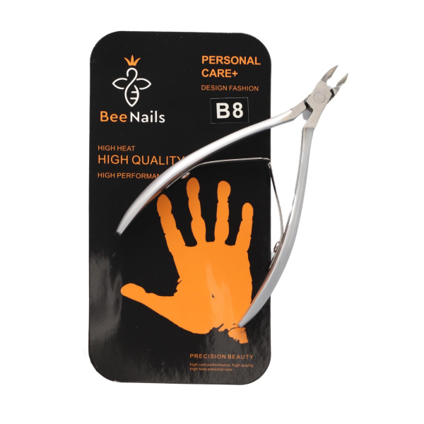 BeeNails Cuticle Nipper Kit – Stainless Steel | B8 Cuticle Nipper Stainless Steel Tool | قاطع الكيوتكل
BeeNails Cuticle Nipper Kit – Stainless Steel | B8 Nail Cutter Manicure Pedicure Tool | اداة قص الكيوتكل
