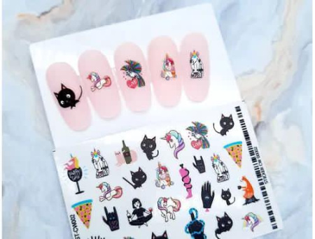 Smooth self-adhesive sticker ST CW 2