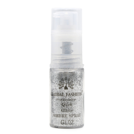 Dry Spray for Gradient Ombre Nails, Glitter, 02