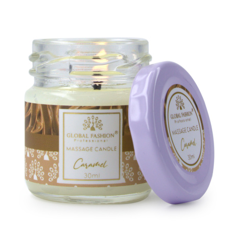 Global Fashion Massage Candle – 30 ml Aromatherapy Spa Candle in 21 Scents