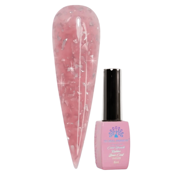 Chrome Flake Nail Base 8ml – Semi-Transparent Foil | Preview
قاعدة أظافر كروم فليك 8 مل – تأثير رقائق شفاف | عرض مسبق
