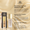 Global Fashion foundation close up radiant glow lightweight finish كريم اساس لقطة مقربة بلمعة طبيعية