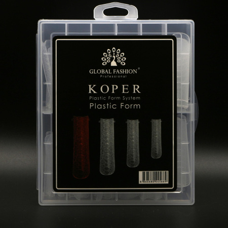 Dual Nail Forms 120pcs – Clear Poly Gel Forms | Coffin Nail Tips Close View Extension Kit | اطراف اظافر
Dual Nail Forms 120pcs – Clear Poly Gel Forms | Coffin Dual Nail Forms Detailed View | اظافر صناعية