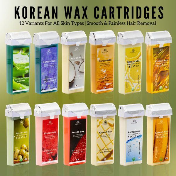 Roll-On Wax Cartridge 400ml – Hair Removal | Olive Roll On Wax Cartridge Hair Removal | شمع رول
Roll-On Wax Cartridge 400ml – Hair Removal | Olive Paraffin Wax Skin Treatment | شمع بارافين