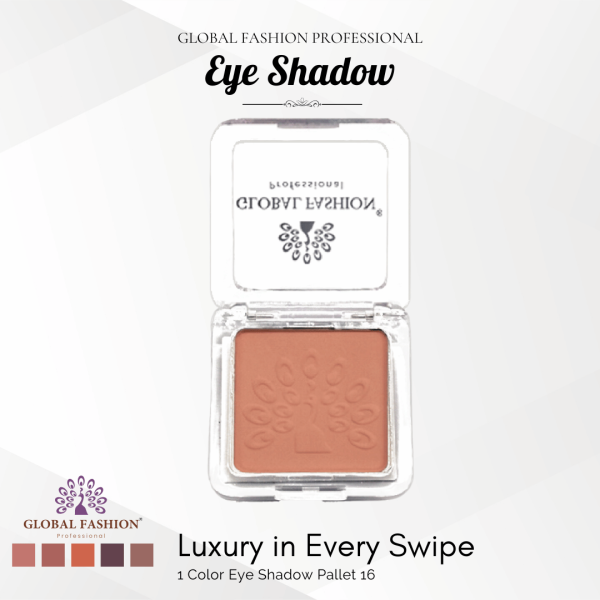 Global Fashion single eyeshadow preview matte shimmer finish ظلال عيون