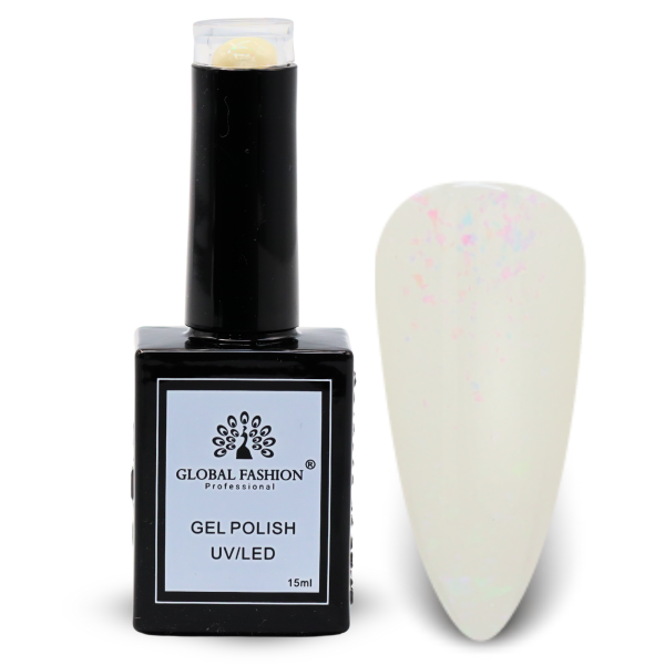 Tropical Teals Nail Polish 15ml UV LED | 114-Fish Ceviche Glitter 1p Teal Gel Nail Polish Bottle 15ml - UV LED Soak Off Nail Color UAE GCC | طلاء أظافر جل