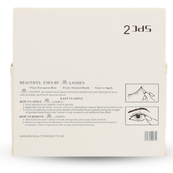 3D wispy false eyelashes reusable natural look 4pcs رموش صناعية 3D