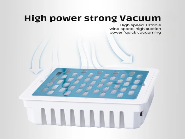 48W Nail Dust Collector Vacuum HEPA Filter | شفاط غبار الاظافر
Professional Nail Dust Extractor Machine | جهاز شفط اظافر