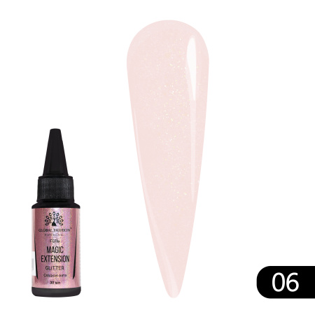 Global Fashion Gel with Shimmer Magic-Extension 30 ml 06