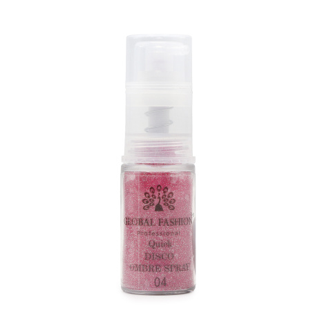 Dry Spray for Gradient Nails Ombre, Disco Reflective, 04