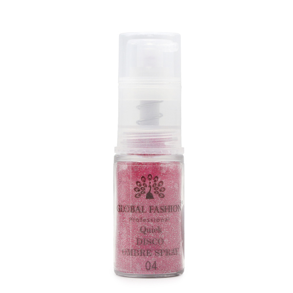 Dry Spray for Gradient Nails Ombre, Disco Reflective, 04