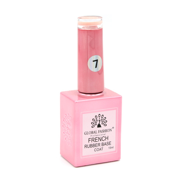 French Rubber Base 15ml – Global Fashion | Preview Nail Gel Polish Base
فرنش روبر بيس كوت 15 مل – جلوبال فاشن | عرض بيس جل بوليش للأظافر
