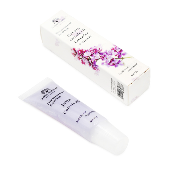 Moisturizing cuticle cream, 15 g, Lavender
