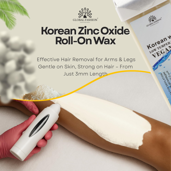 Roll-On Wax Cartridge 400ml – Hair Removal | Zinc Oxide Roll On Wax Cartridge Hair Removal | شمع رول
Roll-On Wax Cartridge 400ml – Hair Removal | Zinc Oxide Paraffin Wax Skin Treatment | شمع بارافين