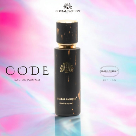 Code Eau de Parfum 30ml – Women’s Luxury EDP Perfume 30ml Close Up - Premium Eau de Parfum Spray Bottle | عطر 30 مل صورة مقربة