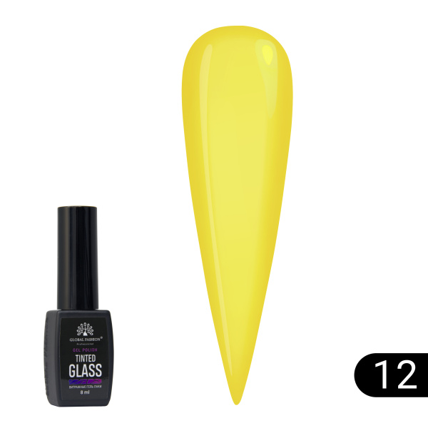 Stained glass gel polish Global Fashion 8 ml, Tinted Glass 12