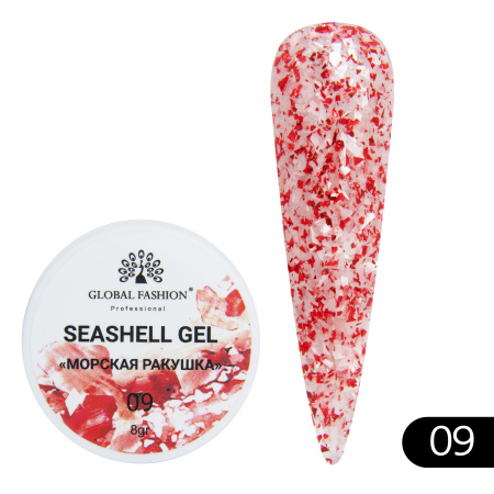 Nail gel SEASHELL GEL \"sea shell\" 5 gr, 09