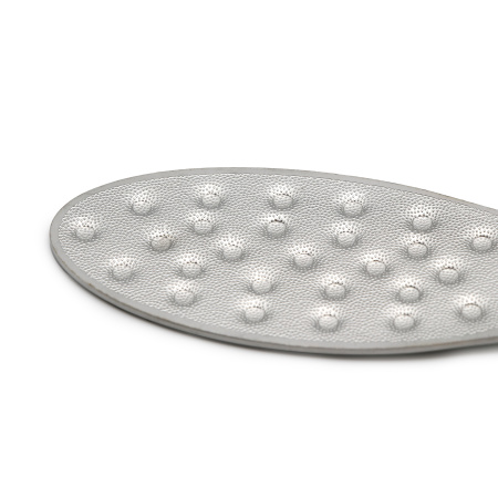 Professional Stainless Steel Laser Cut Foot File by Global Fashion – Dual-Sided Pedicure Rasp
