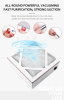 60W Nail Dust Extractor 7 Blade Close View | جهاز شفط غبار احترافي
Professional Nail Vacuum Cleaner Detailed View | مكنسة اظافر