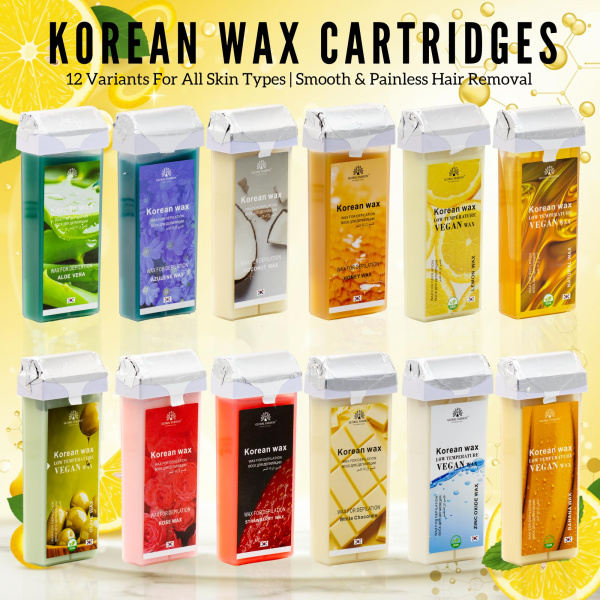 Roll-On Wax Cartridge 400ml – Hair Removal | Lemon Roll On Wax Cartridge Hair Removal | شمع رول
Roll-On Wax Cartridge 400ml – Hair Removal | Lemon Paraffin Wax Skin Treatment | شمع بارافين