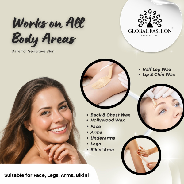 Roll-On Wax Cartridge 400ml – Hair Removal | Zinc Oxide Roll On Wax Cartridge Hair Removal | شمع رول
Roll-On Wax Cartridge 400ml – Hair Removal | Zinc Oxide Paraffin Wax Skin Treatment | شمع بارافين