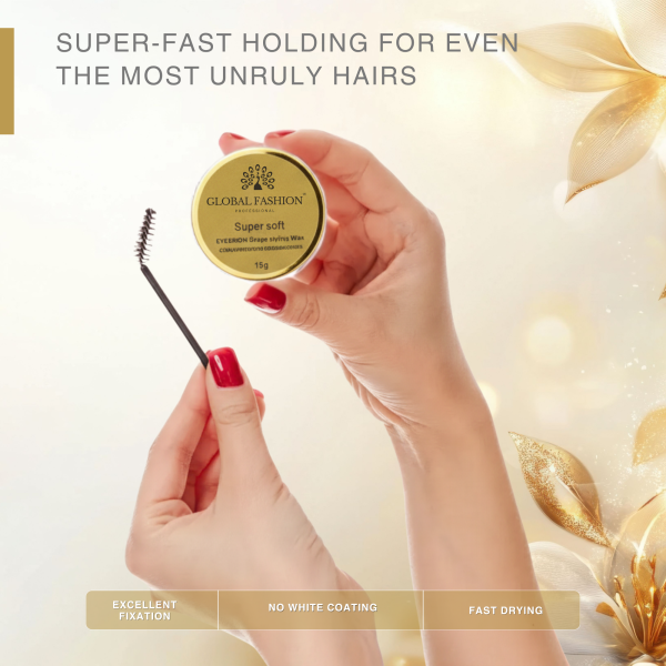 Eyebrow shaping wax waterproof brow lamination strong hold واكس تثبيت الحواجب