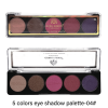 Global Fashion eyeshadow palette close up high pigment texture ظلال عيون لقطة مقربة
