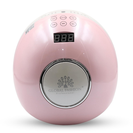 Global Fashion 2-in-1 UV/LED Nail Lamp – Fast 30s Cure, G1 | Pink cordless uv led nail lamp gel polish dryer fast curing manicure tool