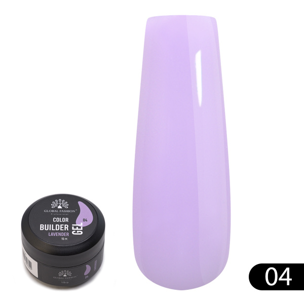Global Fashion Color Builder Gel 15g | Nail Extension Gel | جل بيلدر ملون
