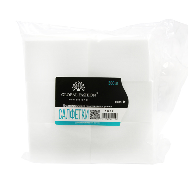 Lint-free wipes, medium hardness, 300 pcs.