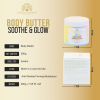 Body Butter Close Up - Ultra Hydrating Shea Butter Collagen Body Cream | زبدة الجسم صورة مقربة