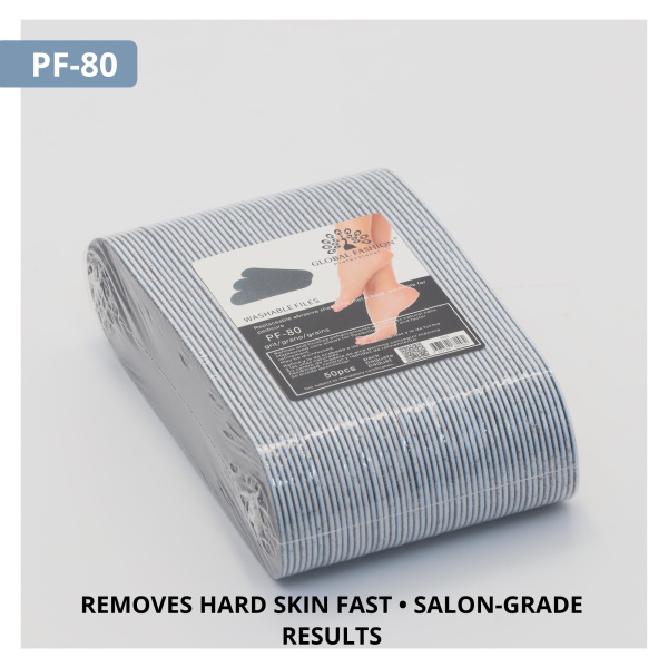 Foot File Replacement Pads 50pcs – Adhesive Refills | PF-80 Foot File Replacement Pads Callus Remover | مبرد القدم
Foot File Replacement Pads 50pcs – Adhesive Refills | PF-80 Pedicure Sandpaper Pads Adhesive Sheets | ورق برد القدم