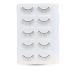 3D false eyelashes close up soft fluffy strip lashes رموش صناعية لقطة مقربة