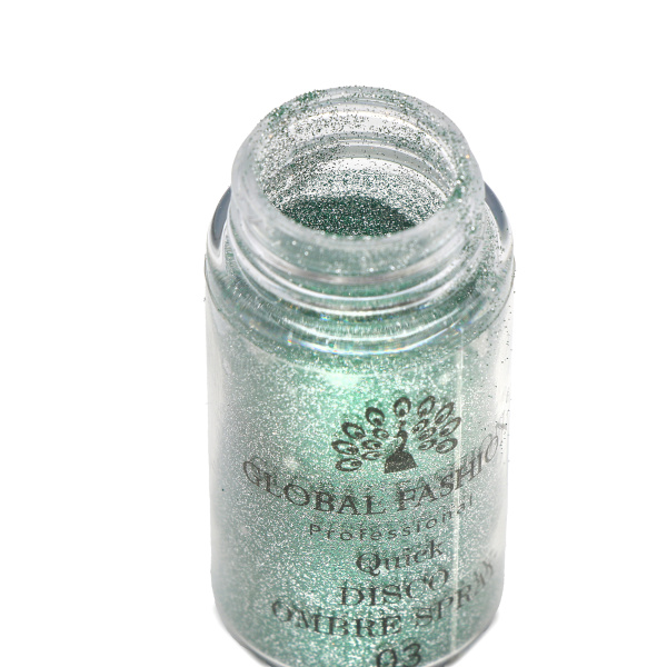 Dry Spray for Gradient Nails Ombre, Disco Reflective, 03